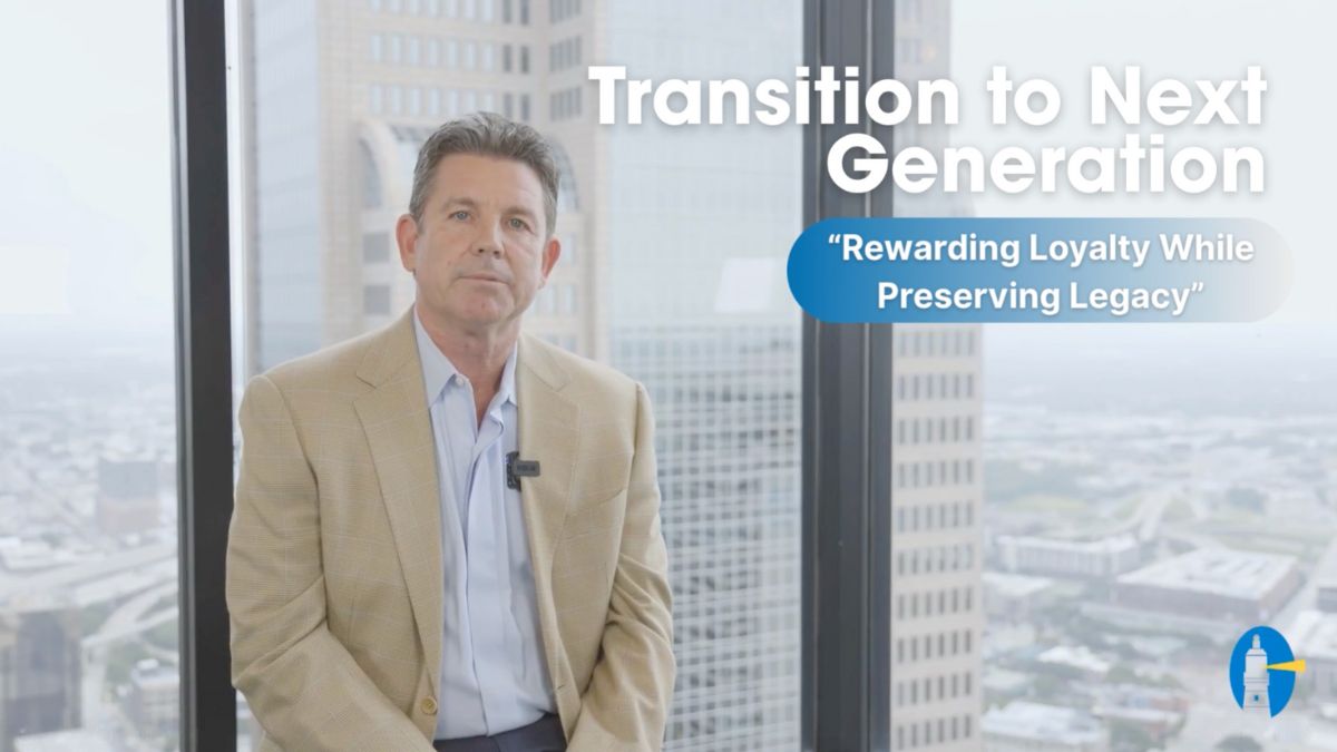 Transitioning Company to the Next Generation