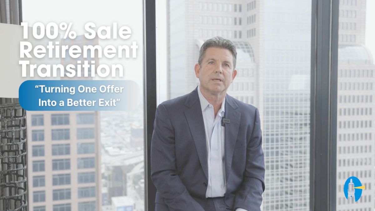 100% Sale  Retirement Transition