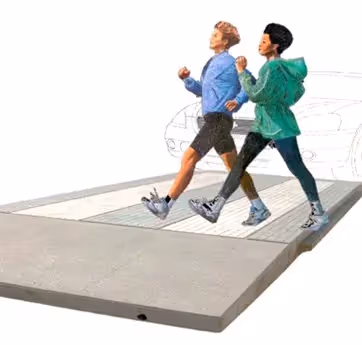 Crossing and speed reducer