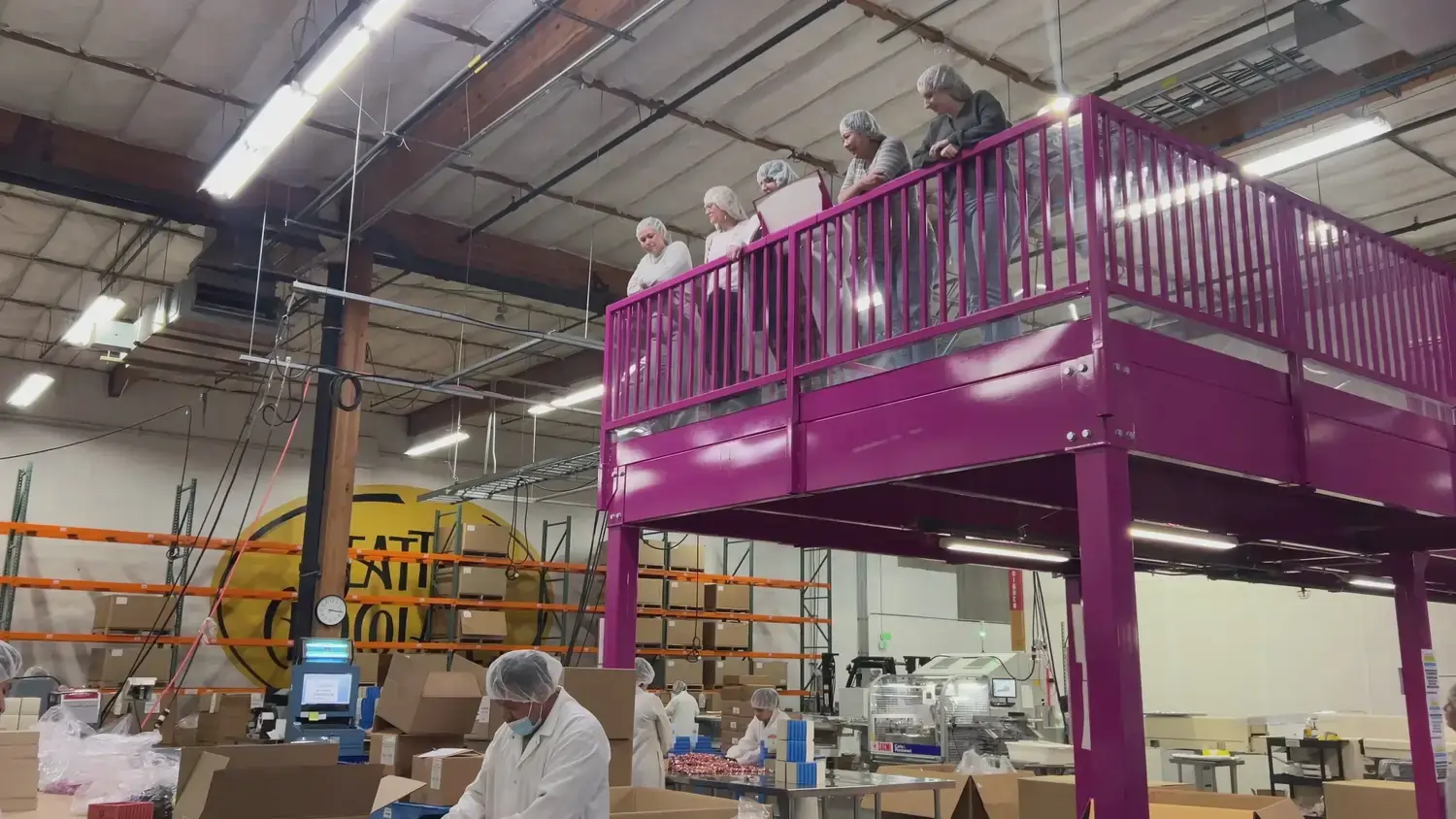 People observing in Maeve Chocolate Factory Seattle