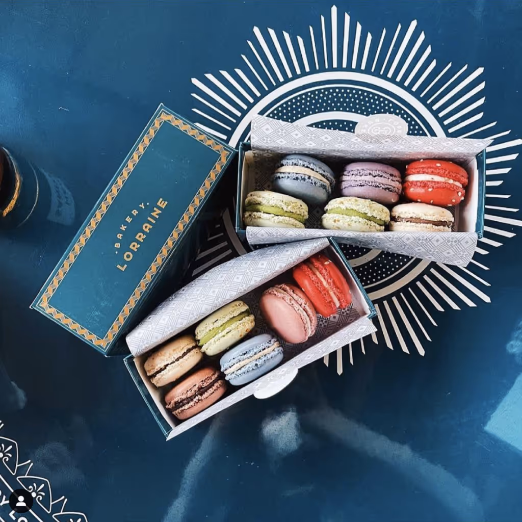 Macarons de la boulangerie Lorraine