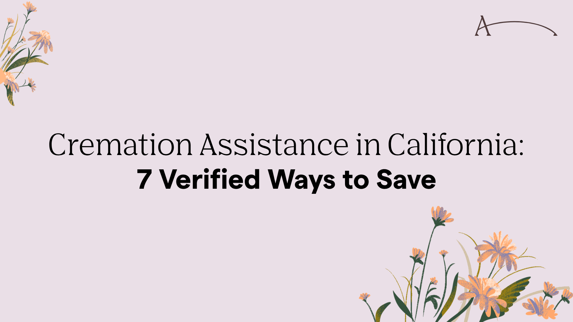 Cremation Assistance in California: 7 Verified Ways to Save