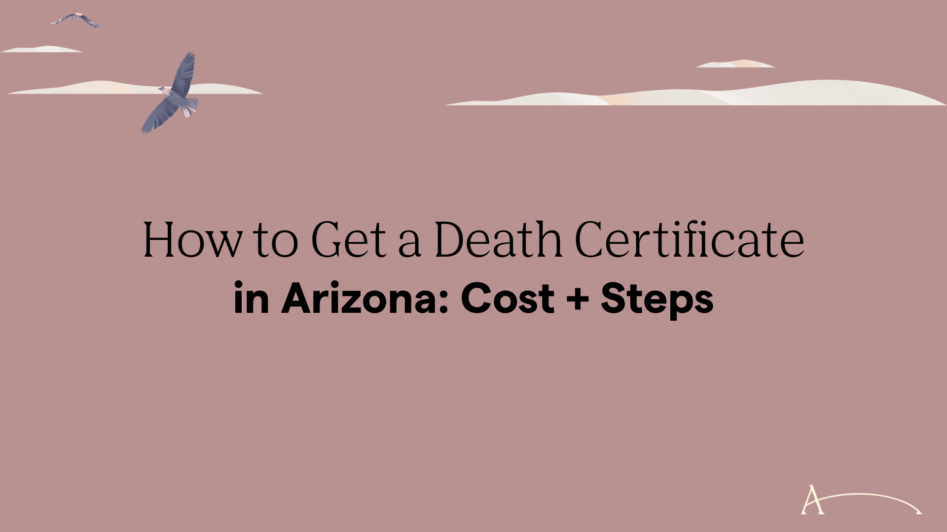 How to Get a Death Certificate in Arizona: Cost + Steps
