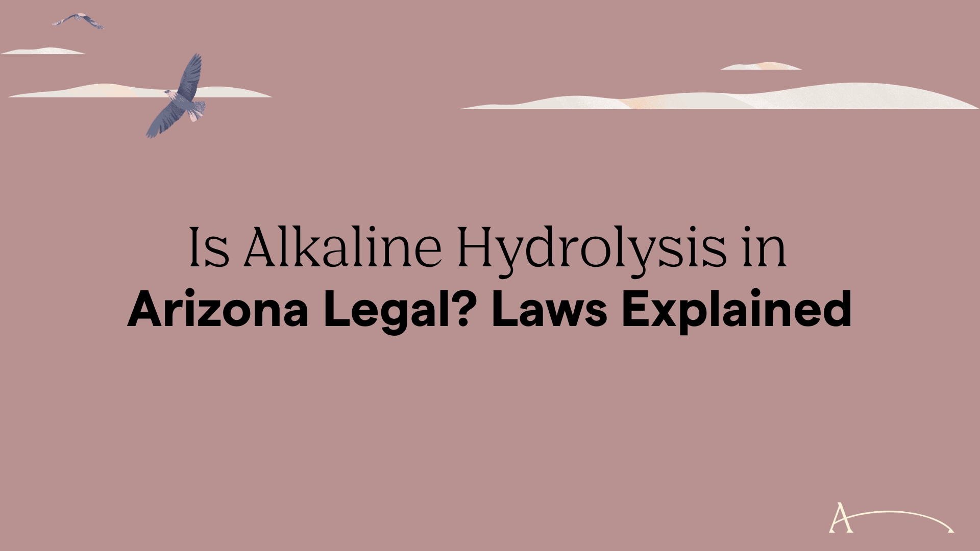 Is Alkaline Hydrolysis in Arizona Legal? 2026 Laws Explained