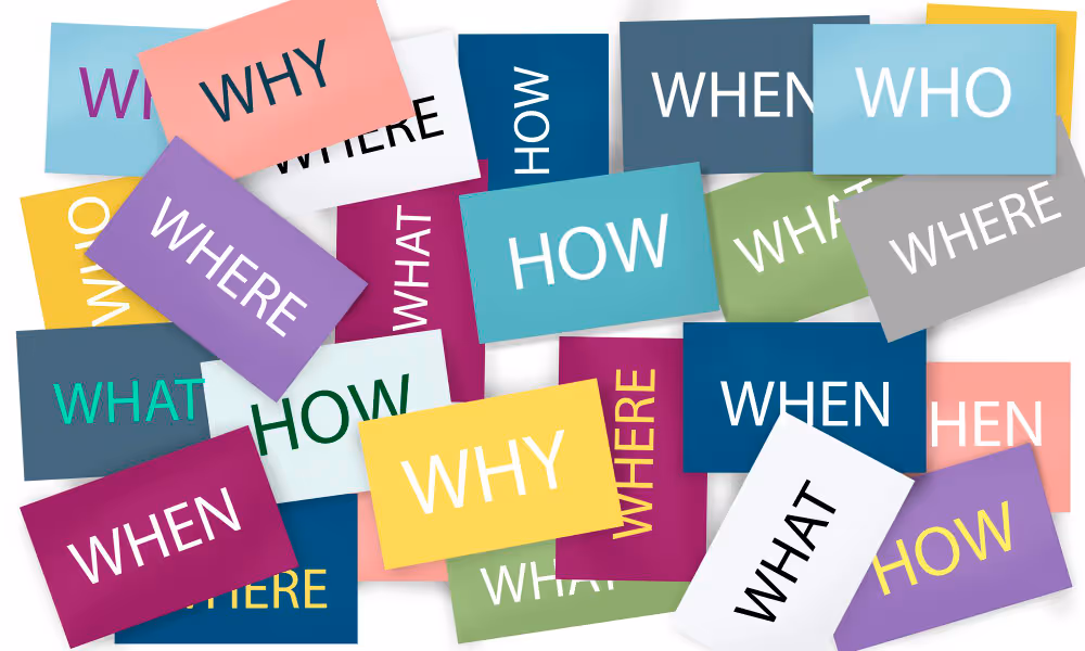 Multiple question types