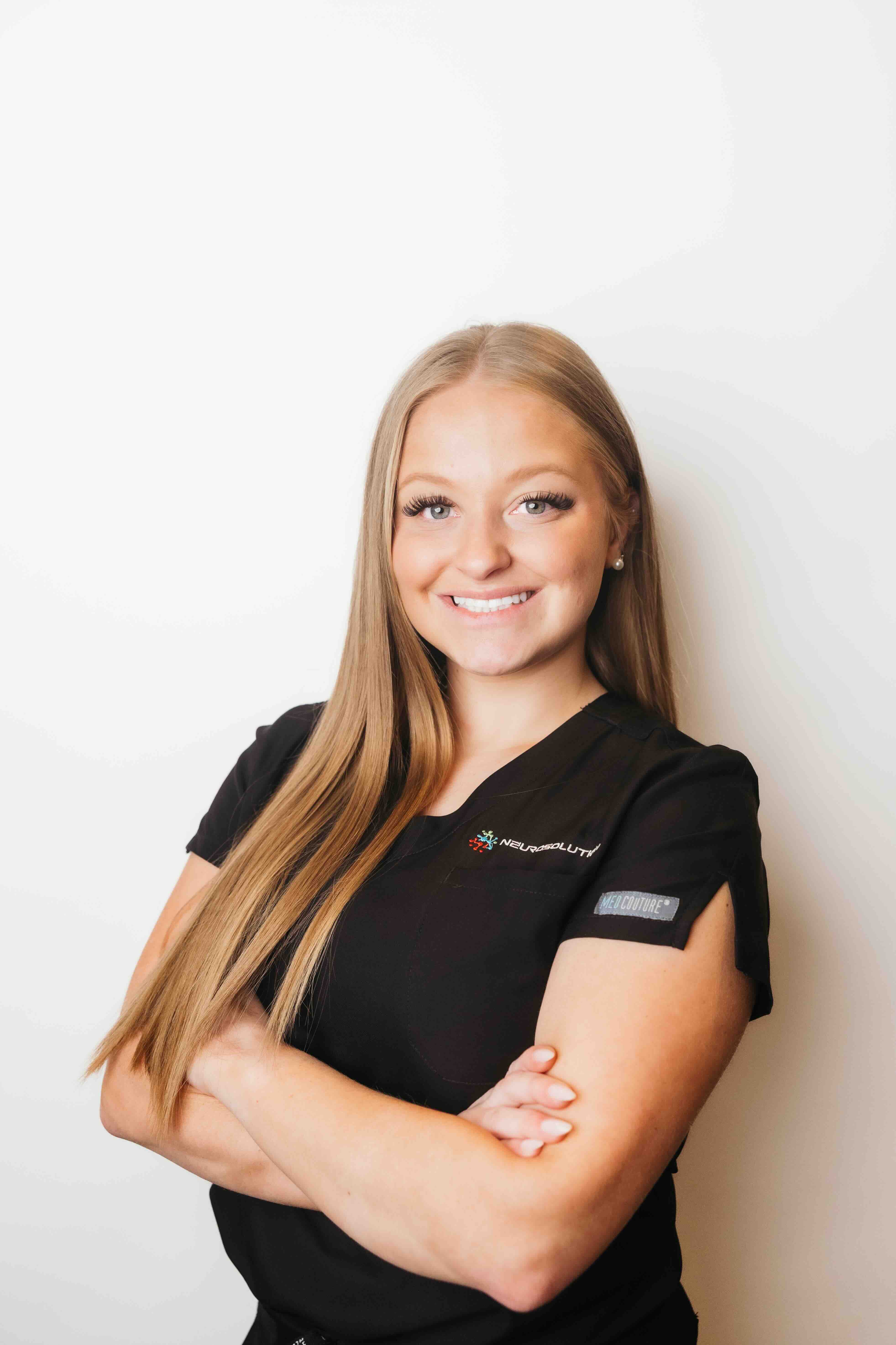 Graylee Bradley s the Receptionist and Phlebotomist at NeuroSolution Center of Lake Charles, Louisiana.