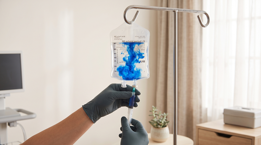 Methylene Blue Infusion Therapy at NeuroSolution Center of Lake Charles.