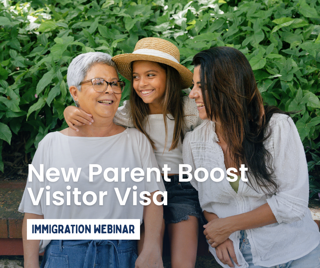 New Parent Boost Visitor Visa
