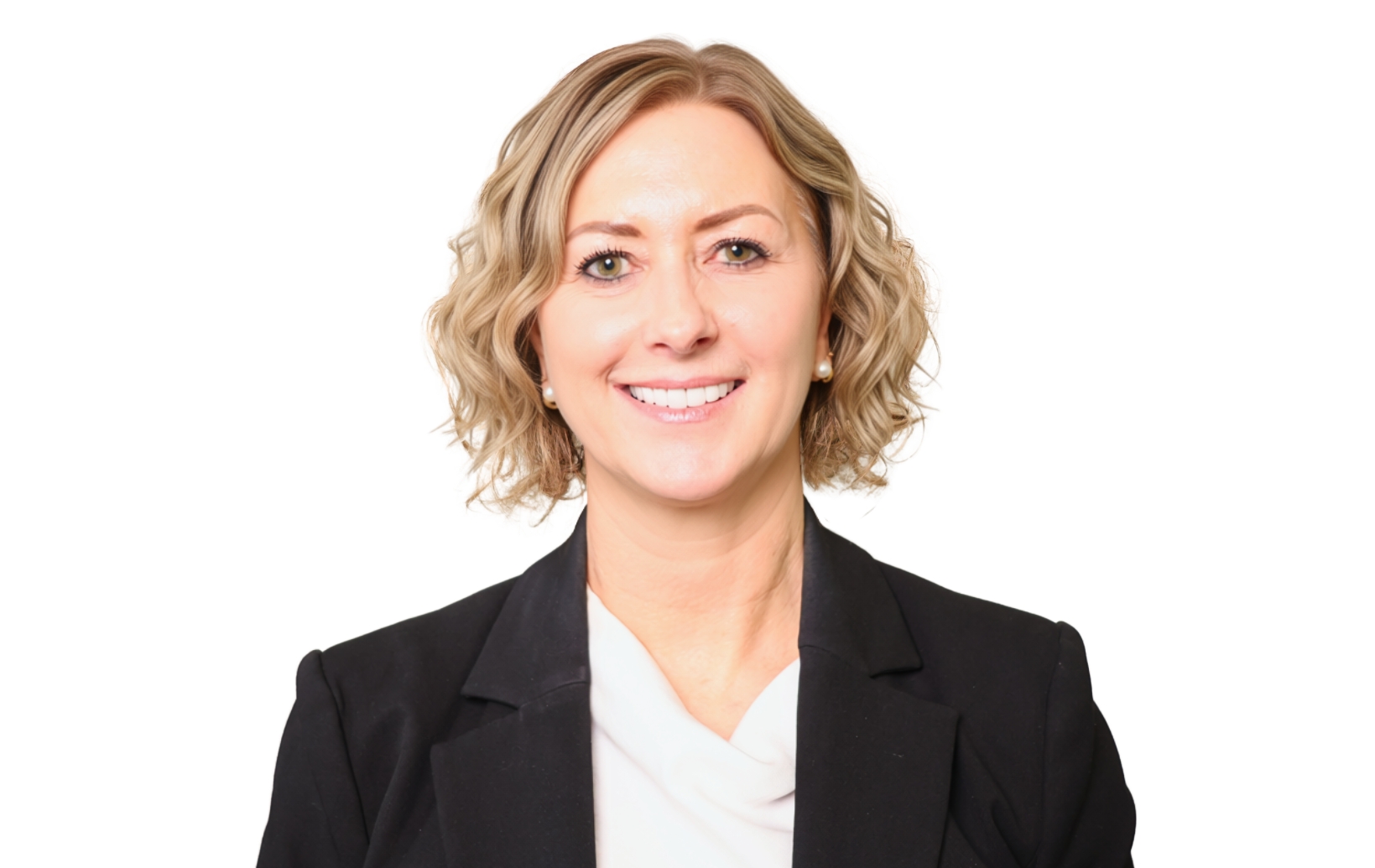 Headshot of Tracie Waterhouse, Partner at McVeagh Fleming, professional style photo against light background.