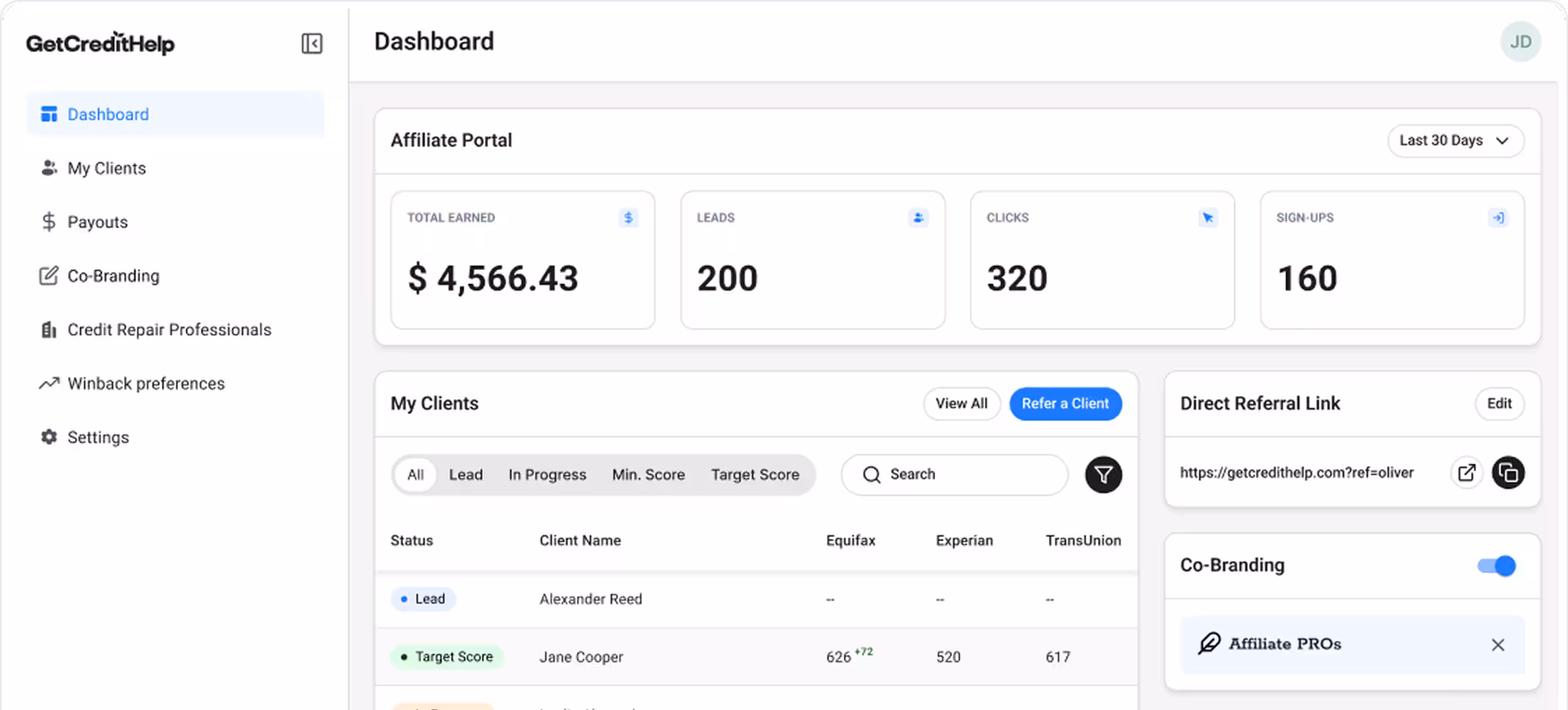 Connecting real estate professionals with credit repair experts