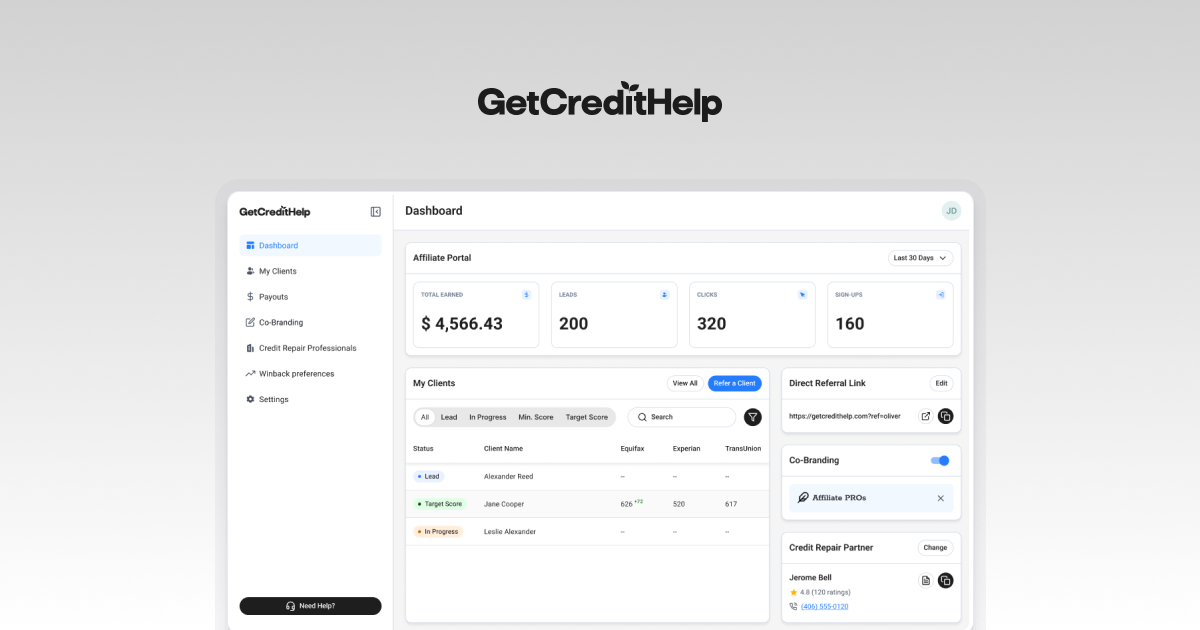 Get Credit Help