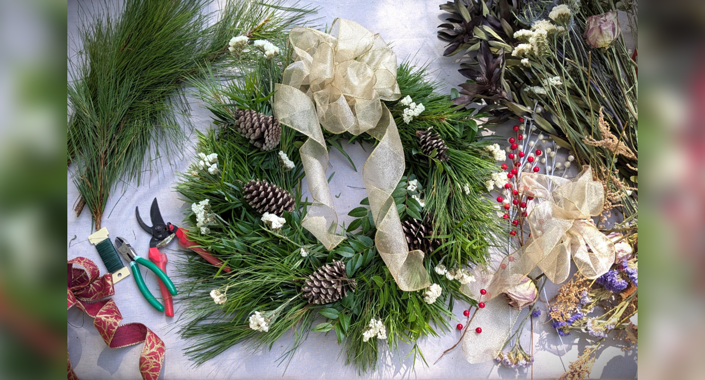 Wreath Workshop with Sydney Schwiebert of Smart Botanic Art