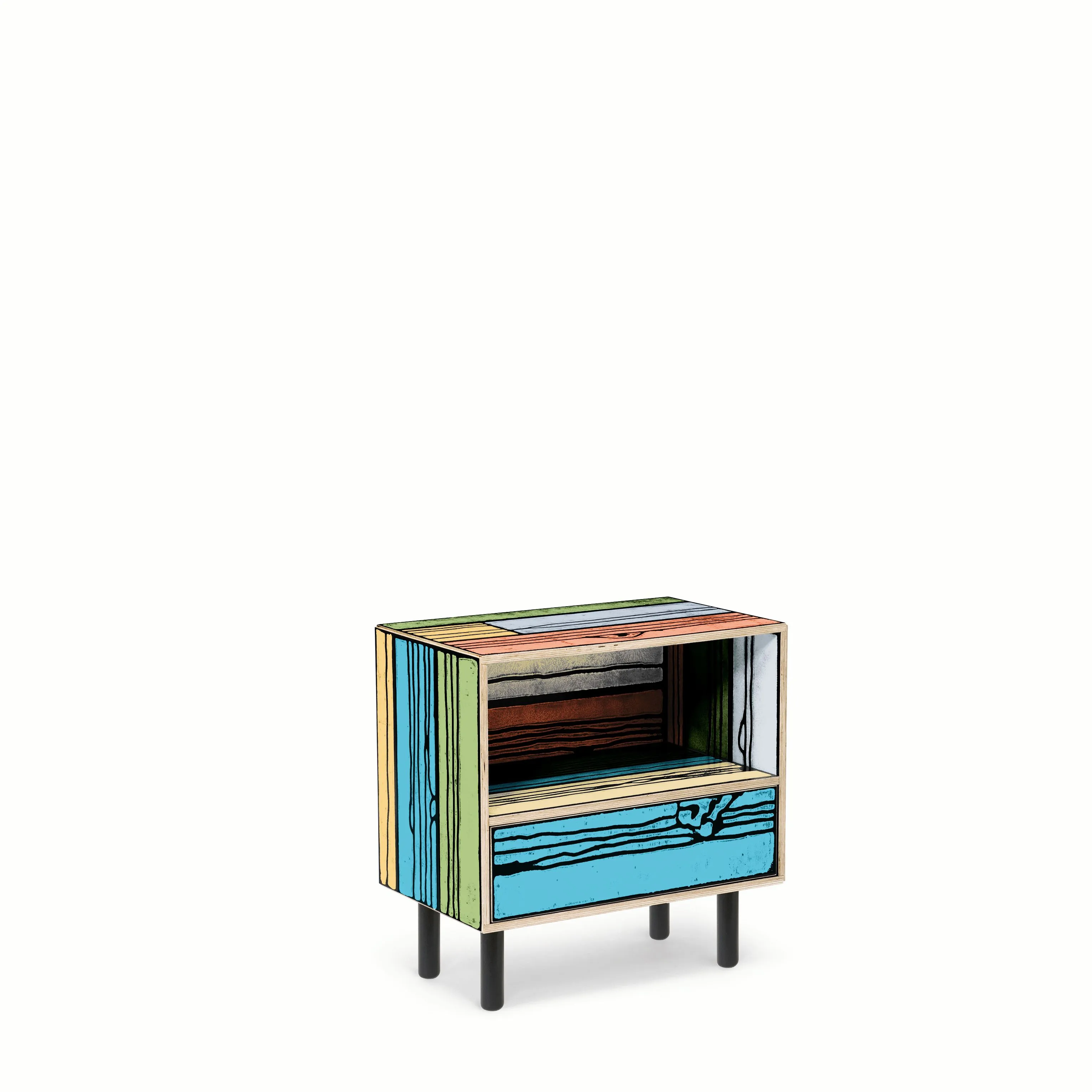 Wrongwoods Night Table