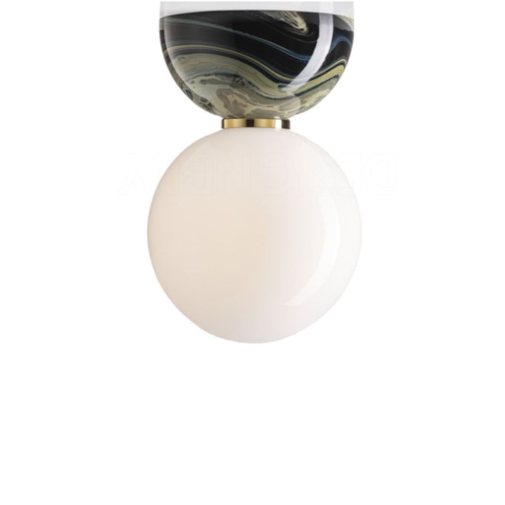 Spacey Moon Ceiling Sconce