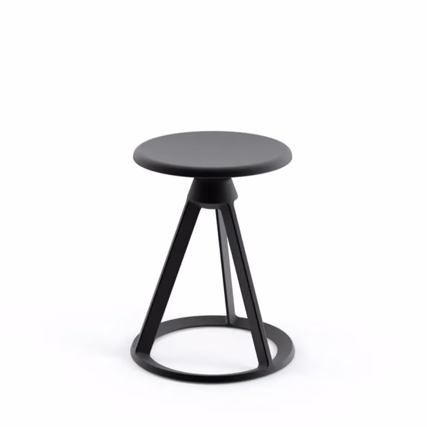 Piton Swivel Fixed Height Stool