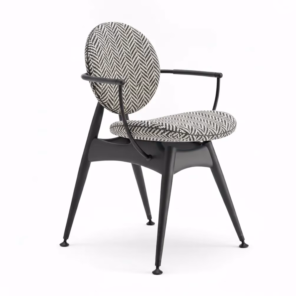 Circle Dining Chair with arms - SALE