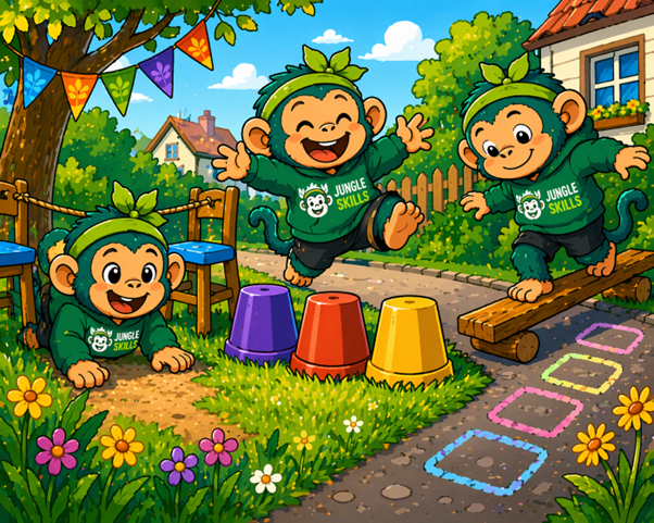 Maak van je straat of tuin een echte buitenspeel Jungle!