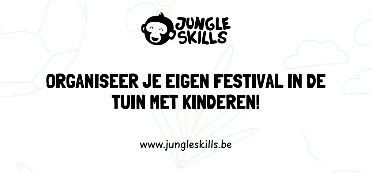 Organiseer je eigen festival in de tuin met kinderen