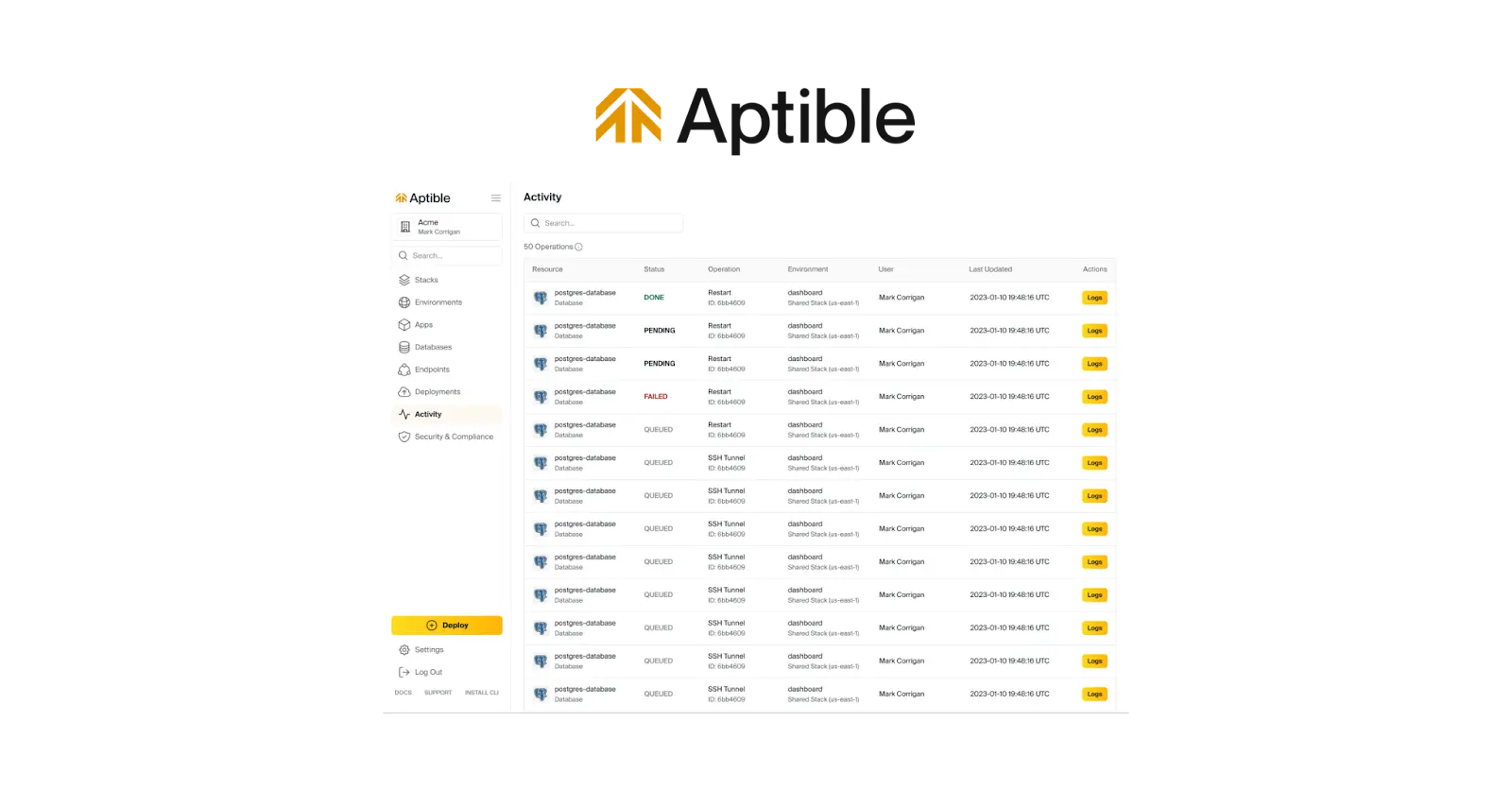 Aptible