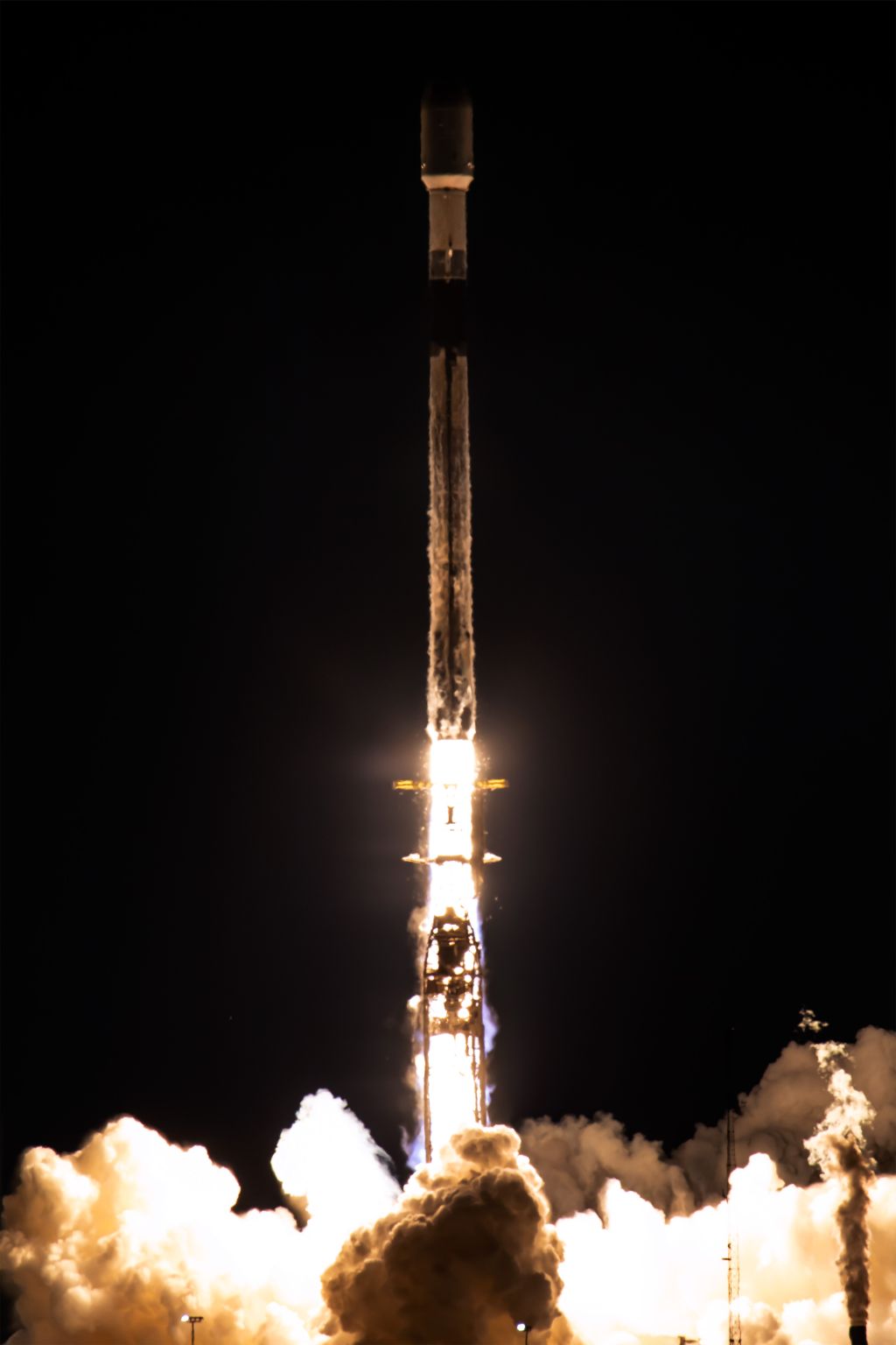SpaceX Twilight Mission Liftoff