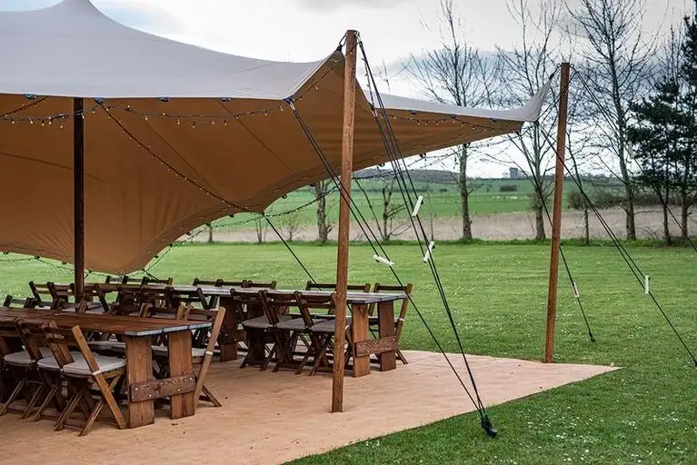 2 Tipi wedding with Nimbus extra space