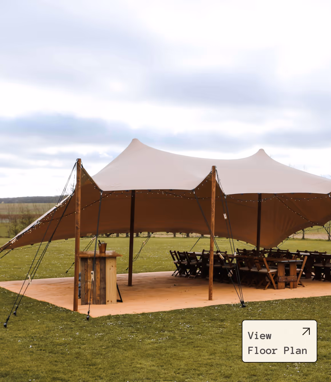 Open Nimbus with bar used for extra event space
