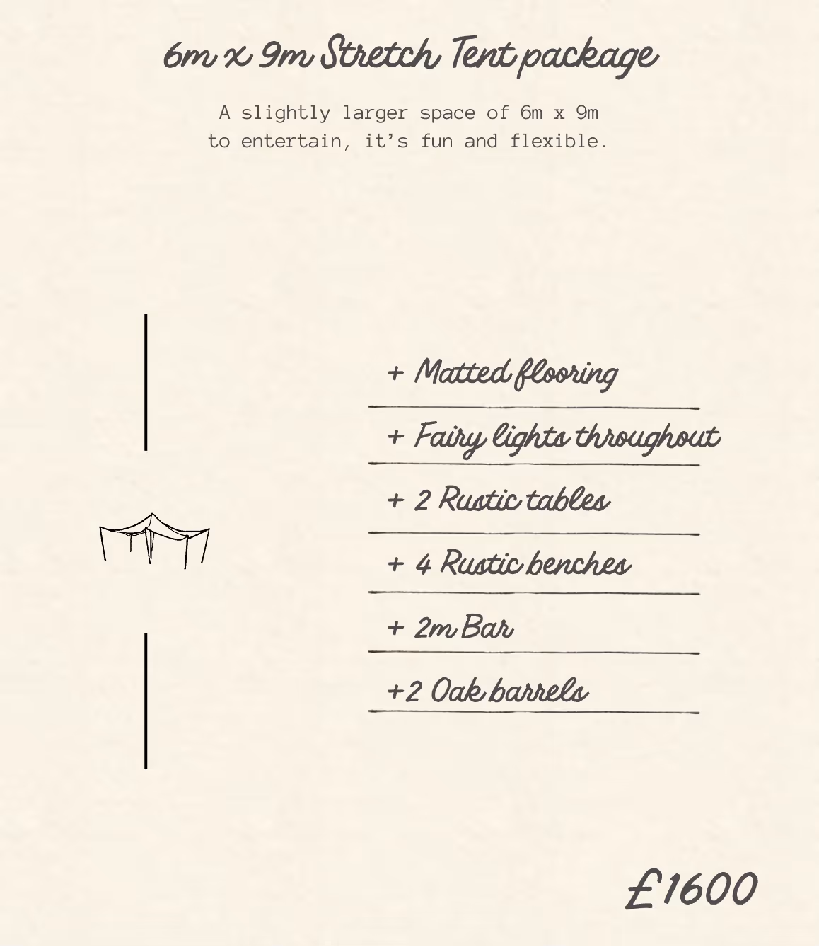 Open Nimbus with bar used for extra event space