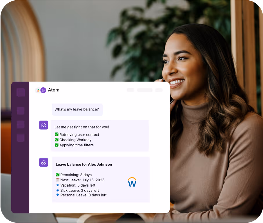 HR feature 3 on Atomicwork website