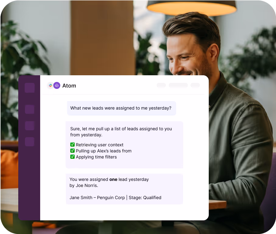 Operations feature 3 on Atomicwork website