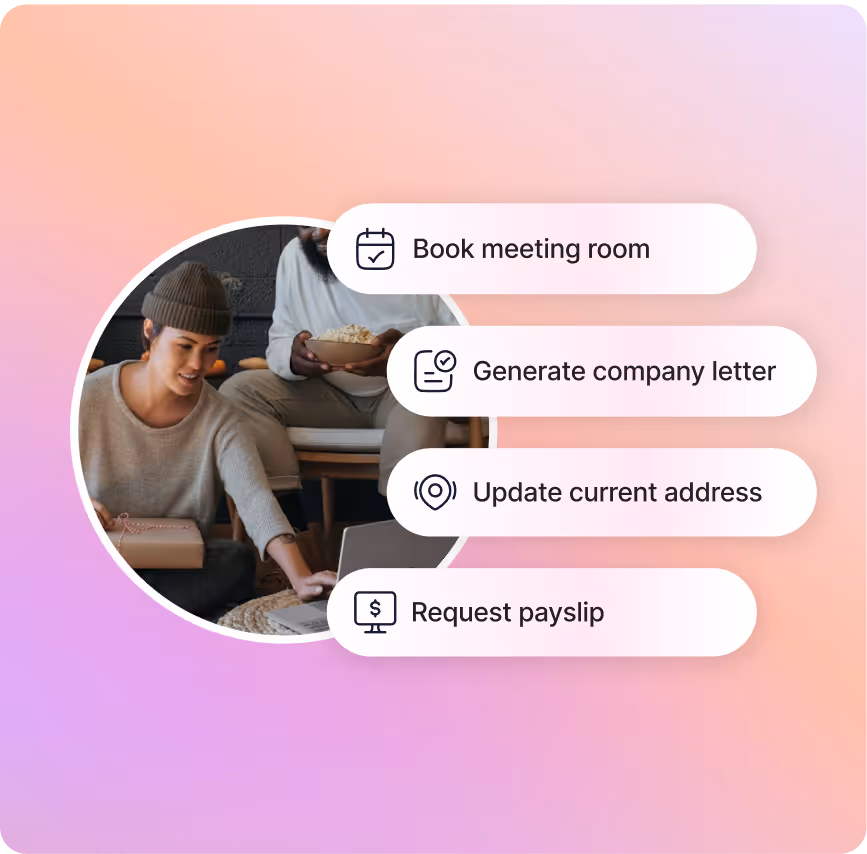 Enterprise Service Delivery on Atomicwork website