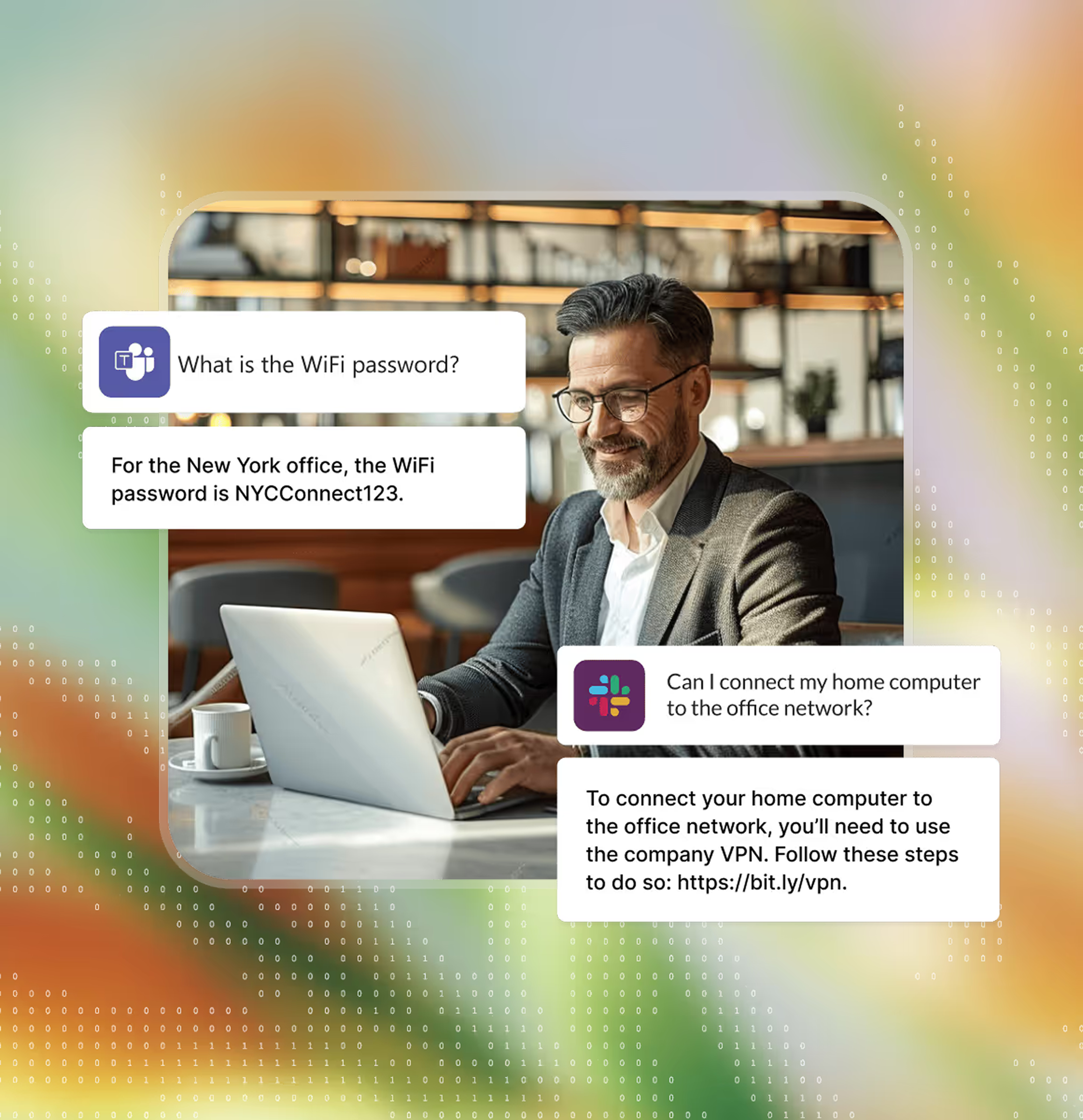 Built-in AI in the flow of work