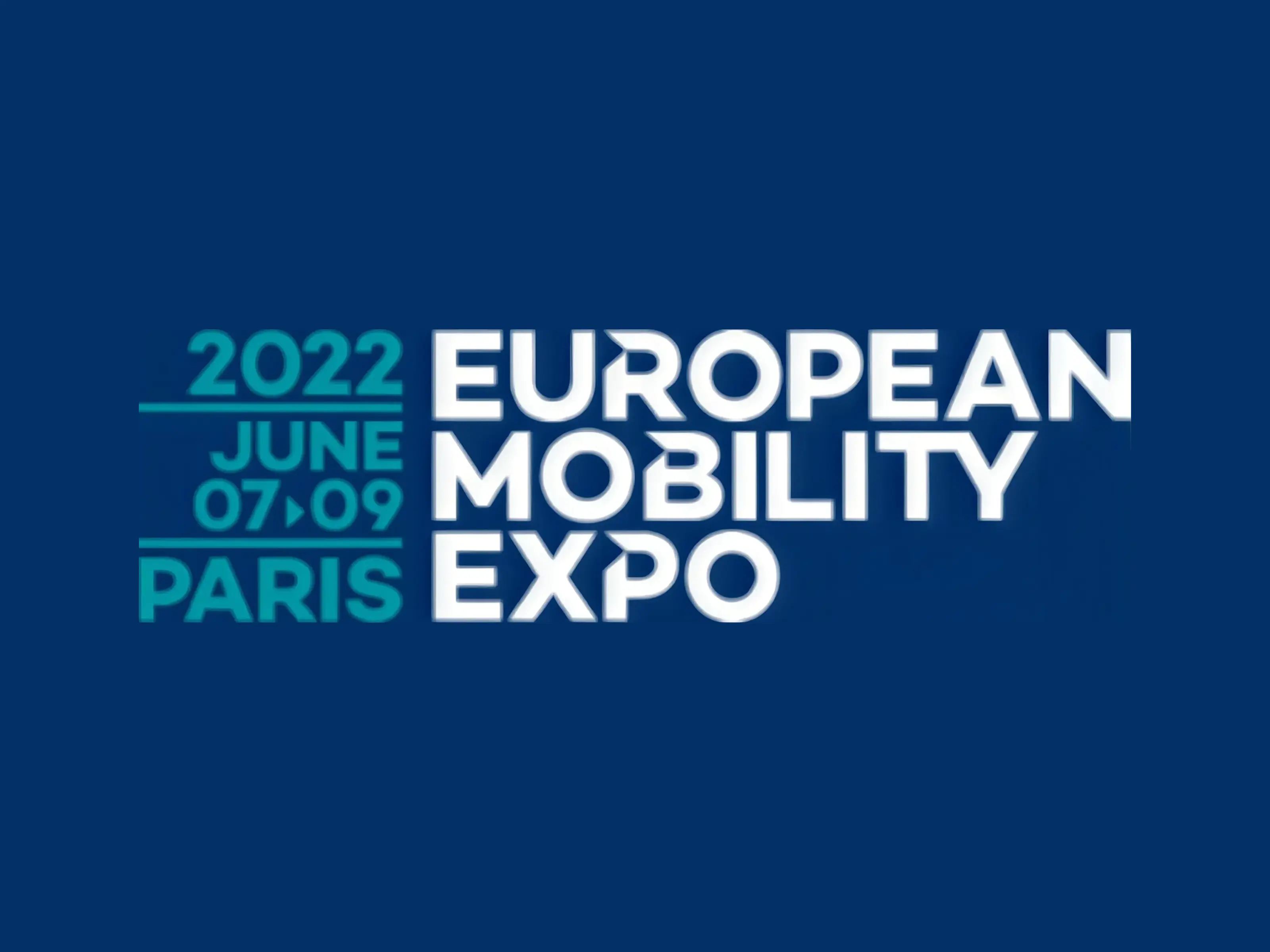 European Mobility Expo 2022 logo graphic — '2022, June 07–09, Paris'