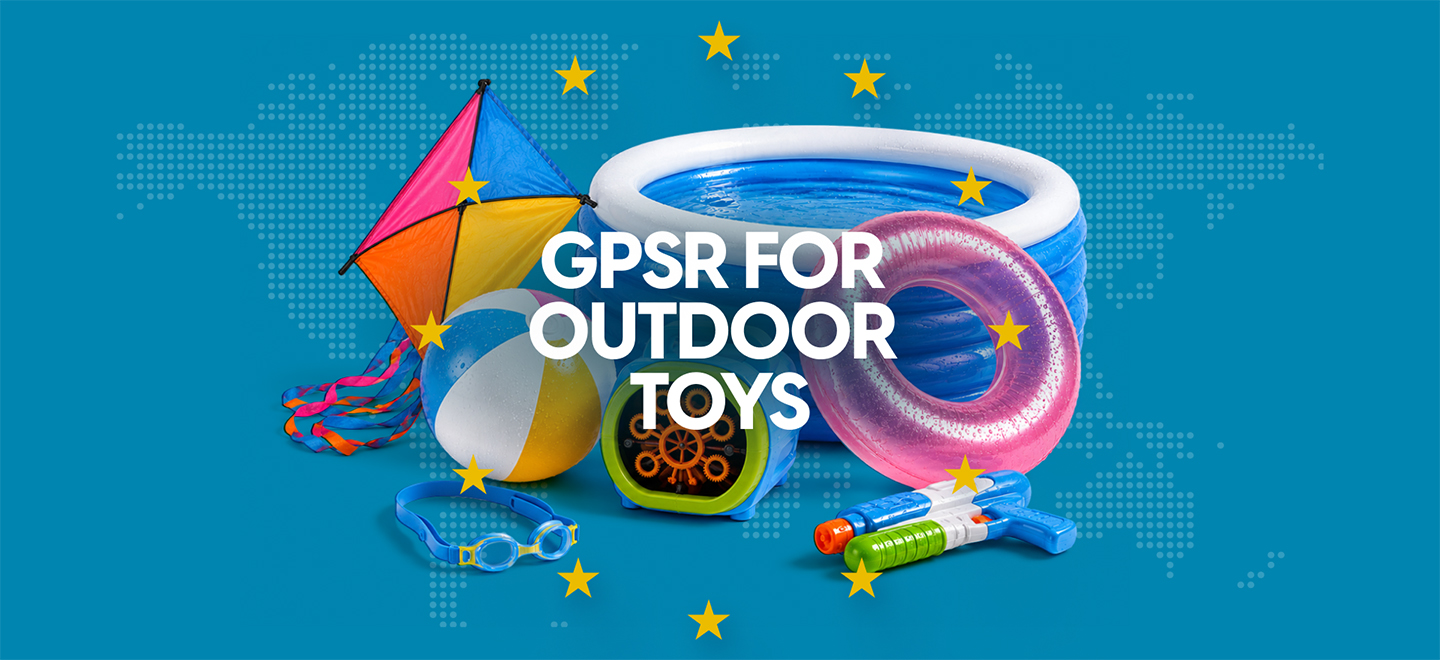 GPSR requirements for paddling pools, swim rings and outdoor play equipment