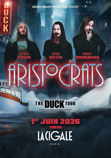 SOLD OUT pour les ARISTOCRATS à la CIGALE