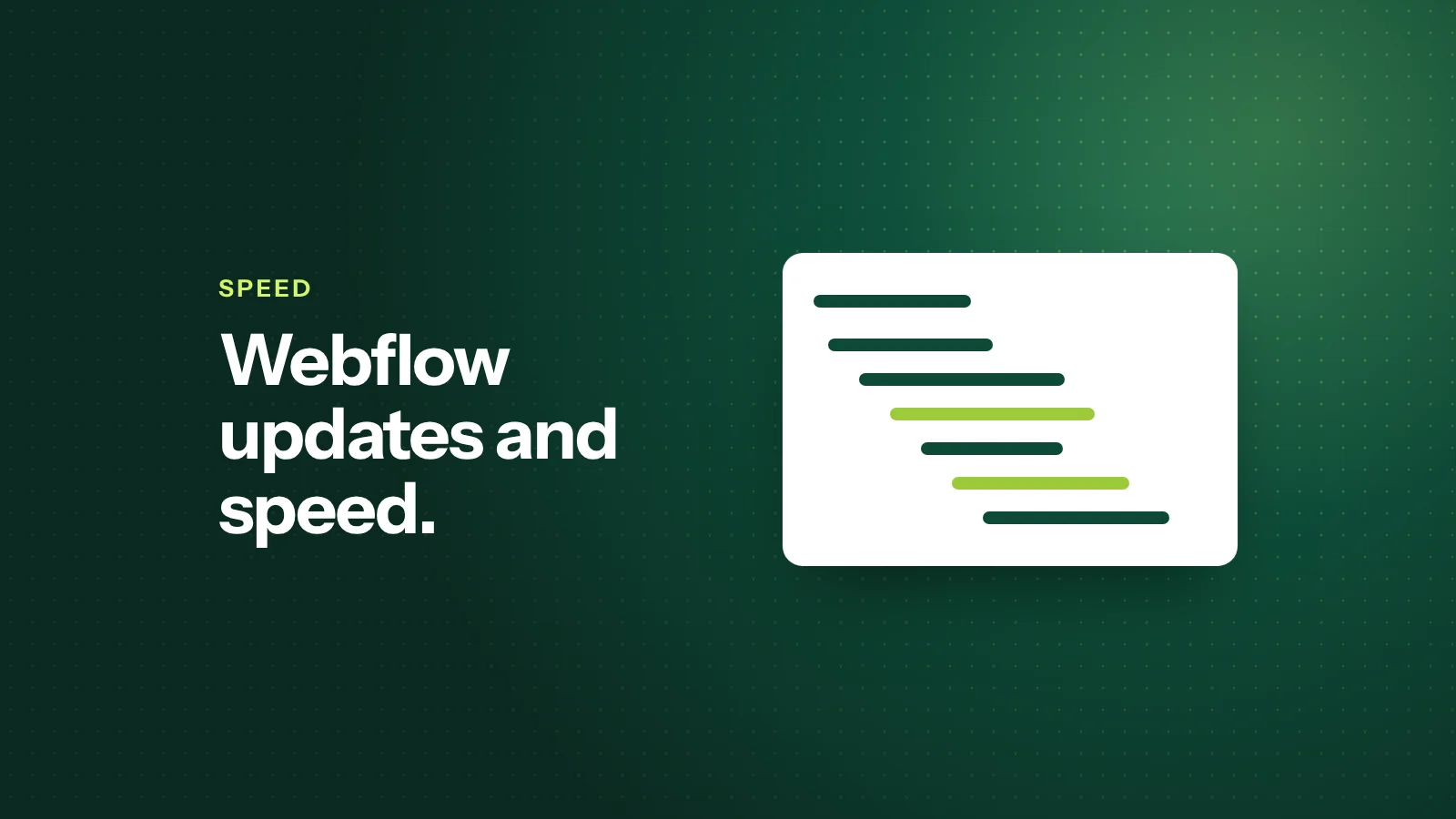 What Recent Webflow Updates Mean for Website Performance