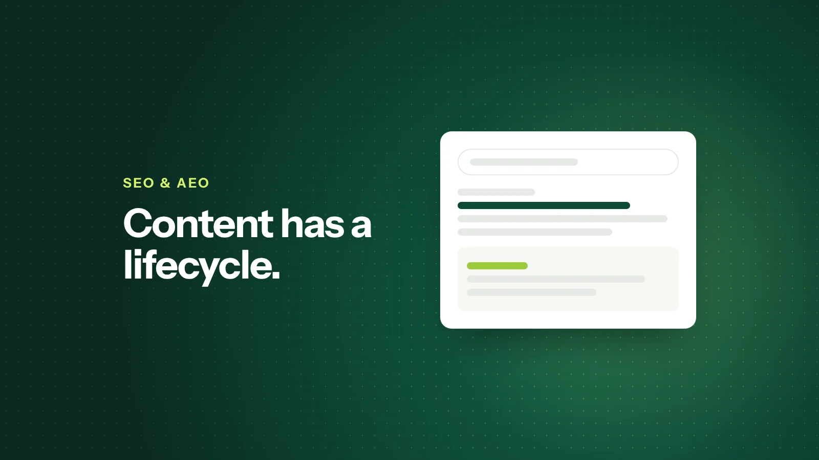 Webflow Content Lifecycle Framework