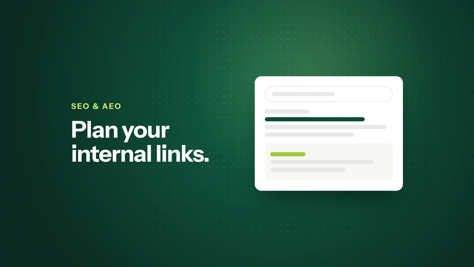 Internal Linking Planning Worksheet for Large Webflow Websites