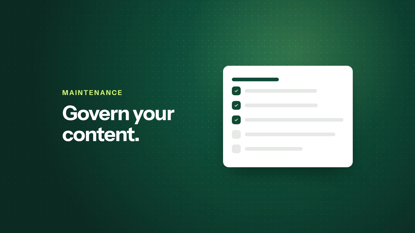 Webflow Content Governance Template for Growing Teams