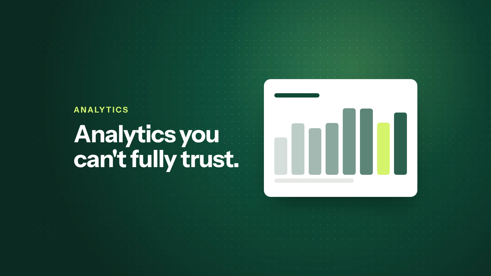 Why Traditional Analytics Are Becoming Less Reliable