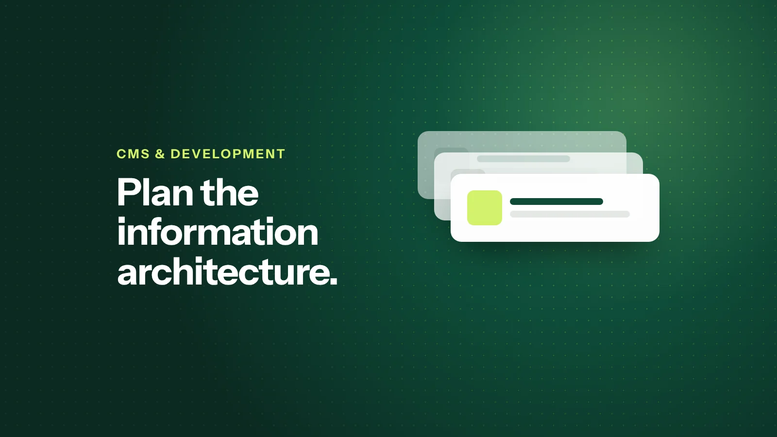 Webflow Information Architecture Planning Template