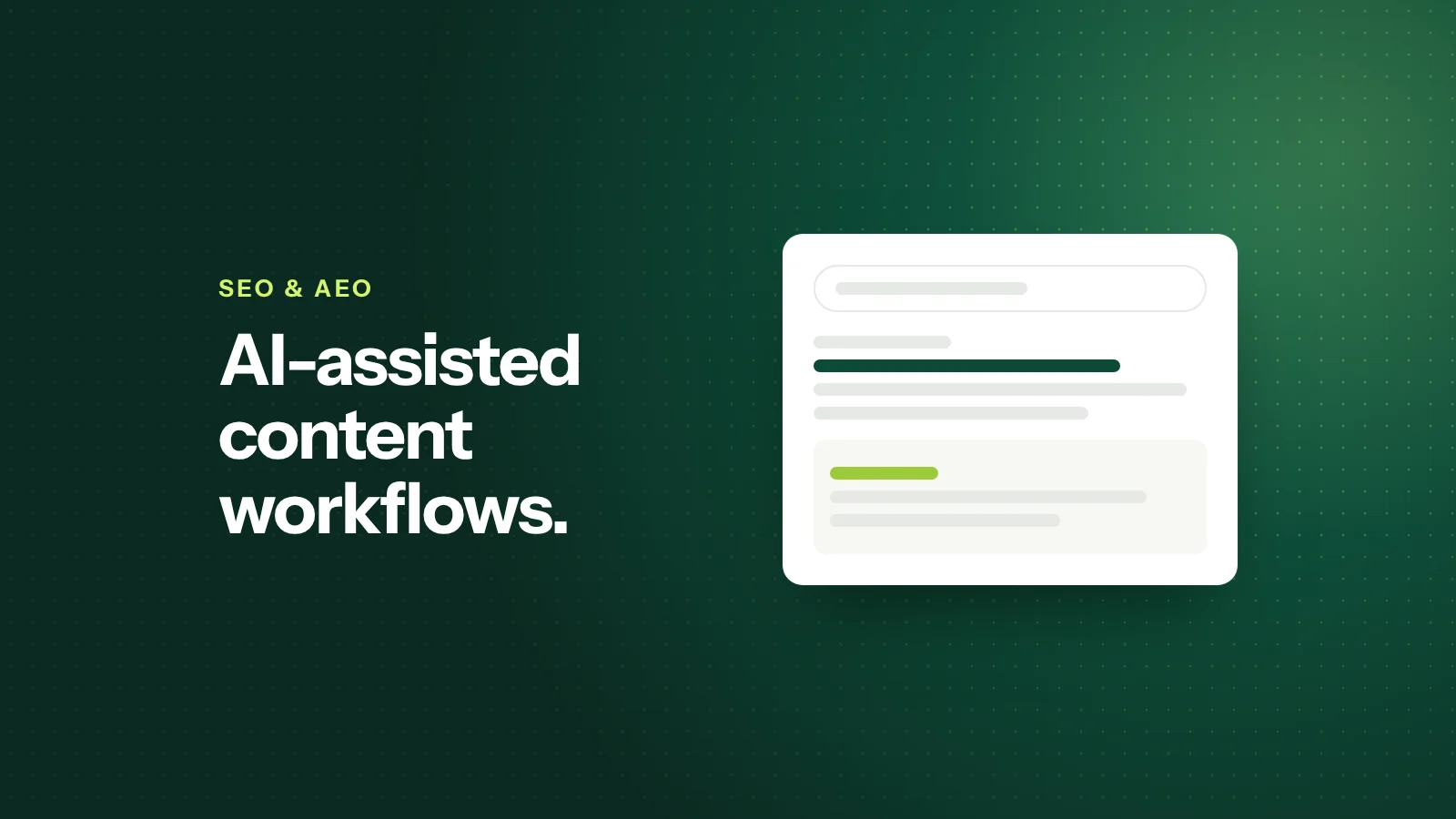 How to Create AI-Assisted Content Workflows for Webflow Teams
