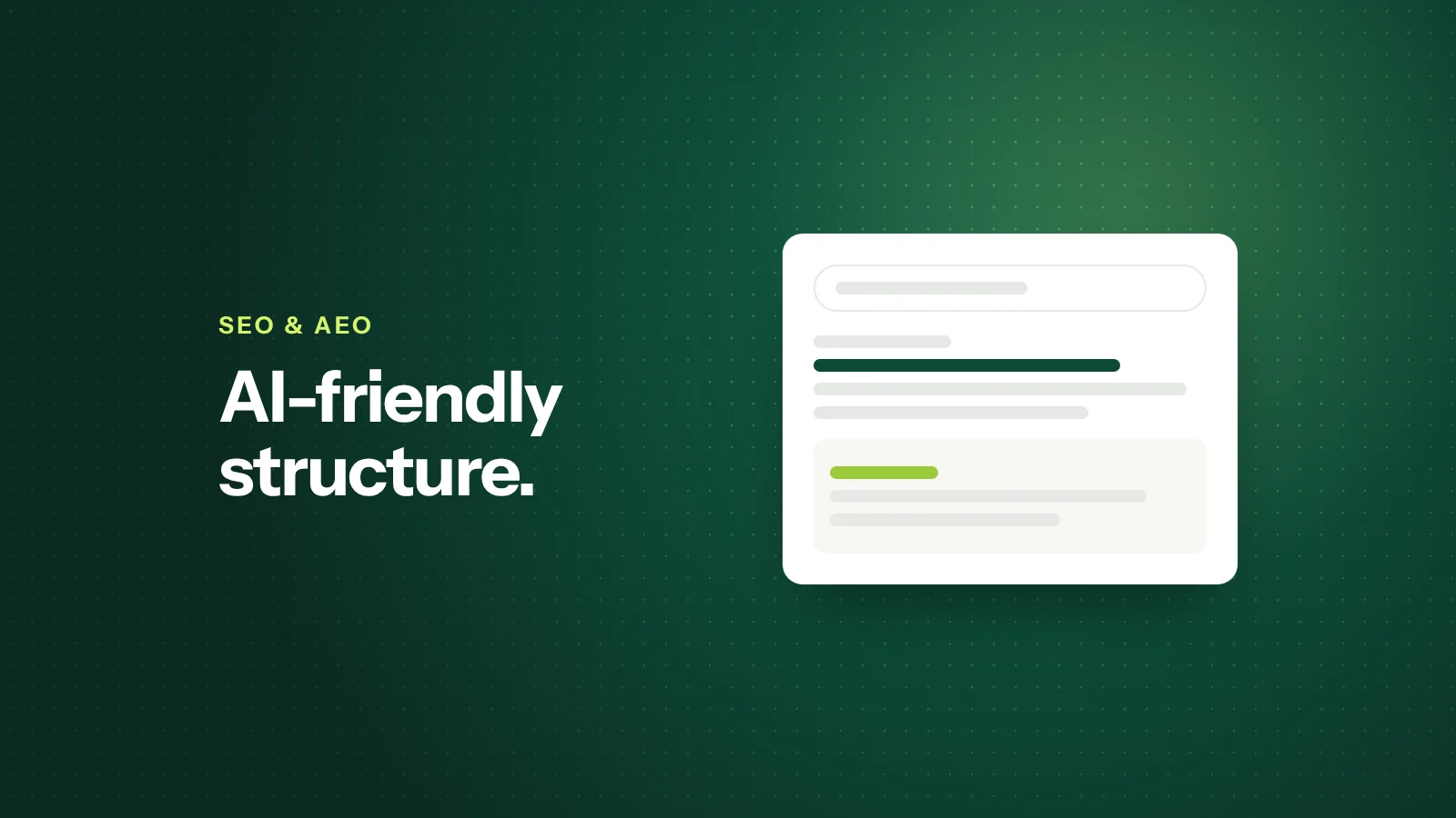 How to Create AI-Friendly Content Structures in Webflow