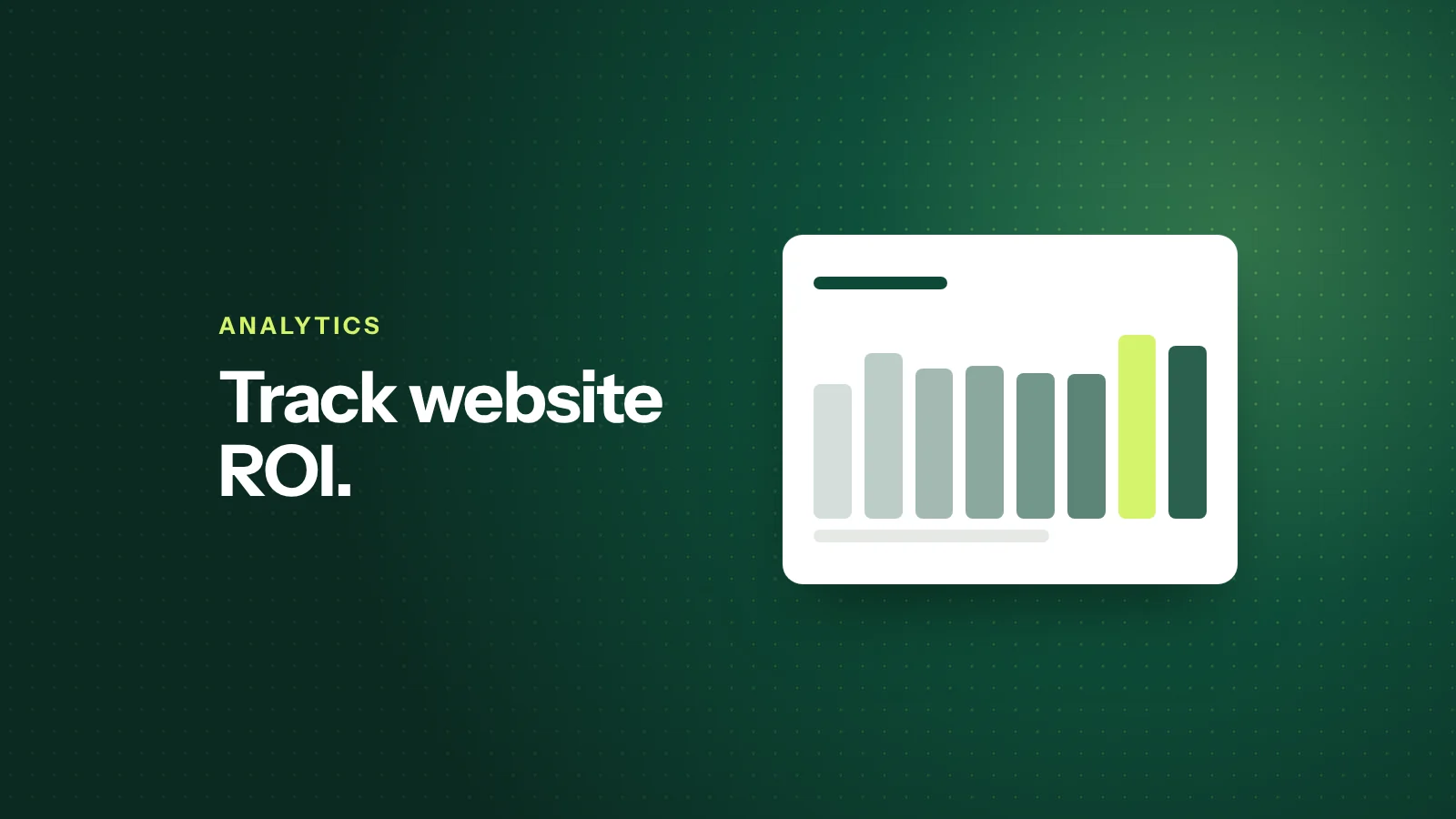 A Practical Guide to Website ROI Tracking in Webflow