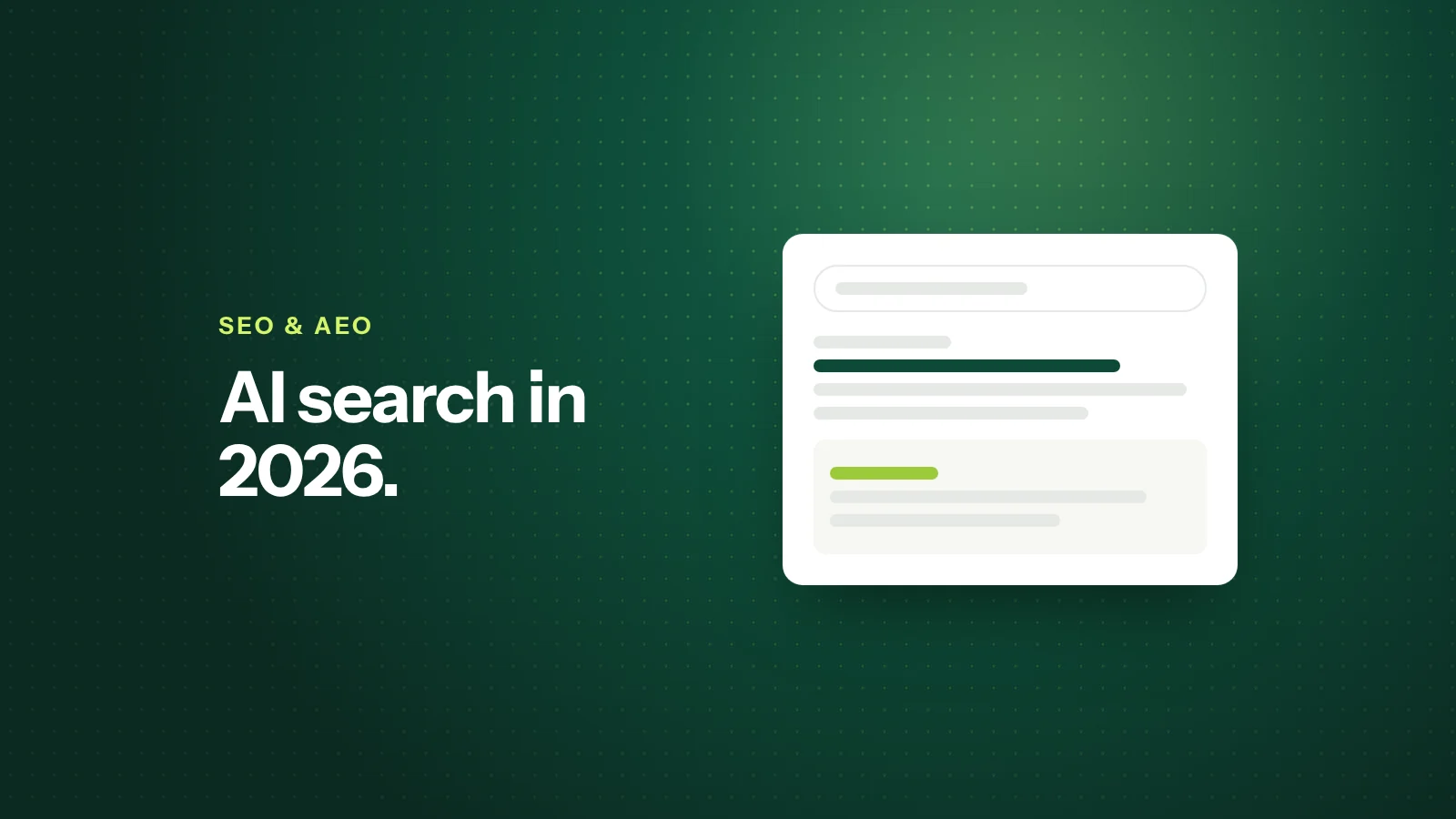 How AI Search Will Impact Webflow Sites in 2026