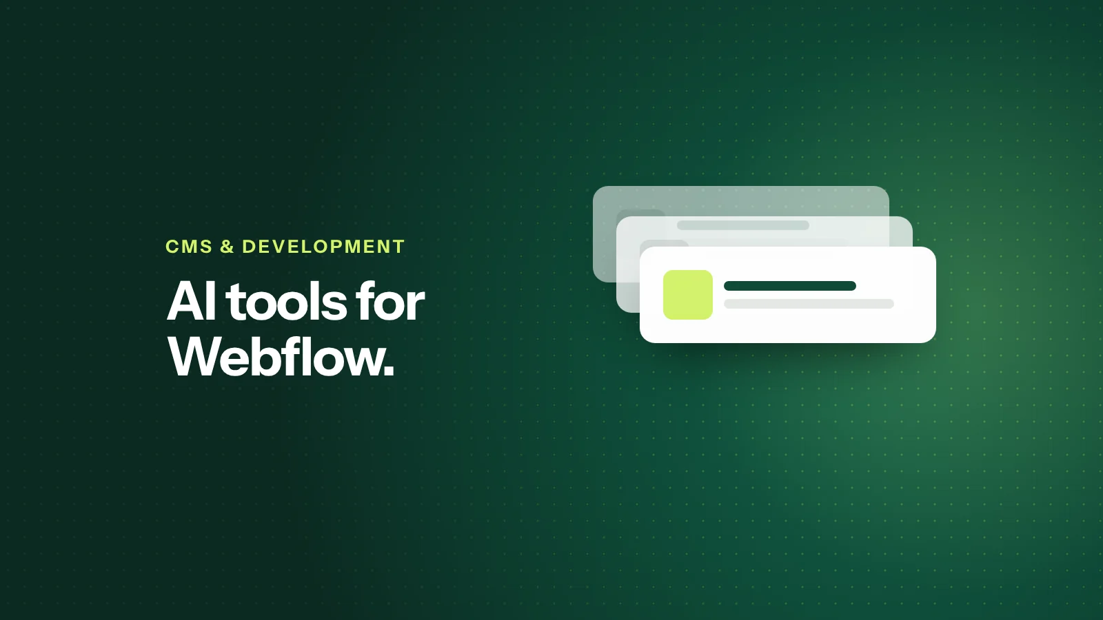 Top 10 AI Tools That Work Perfectly with Webflow