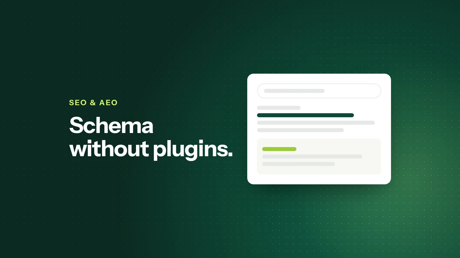 How to Implement Structured Data (Schema) in Webflow Without Plugins