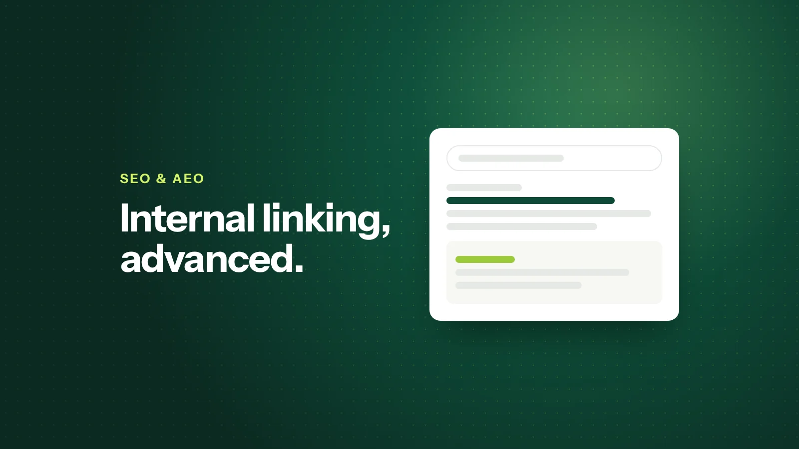Advanced Internal Linking Techniques for Webflow CMS