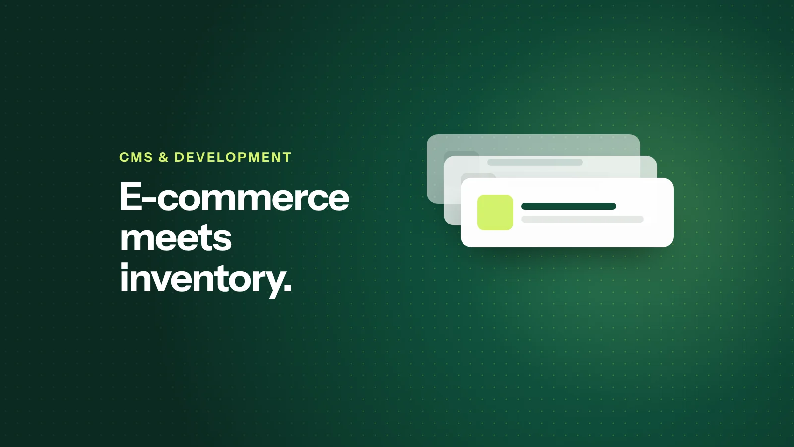 Connecting Webflow E-commerce to Inventory Management Tools