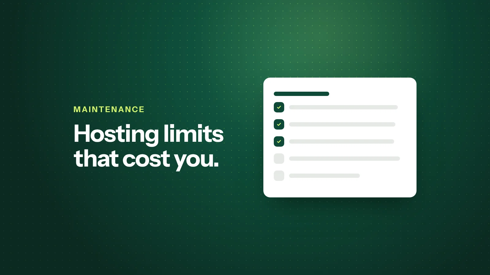 Webflow Hosting Limits You Didn’t Know Could Hurt Your Business