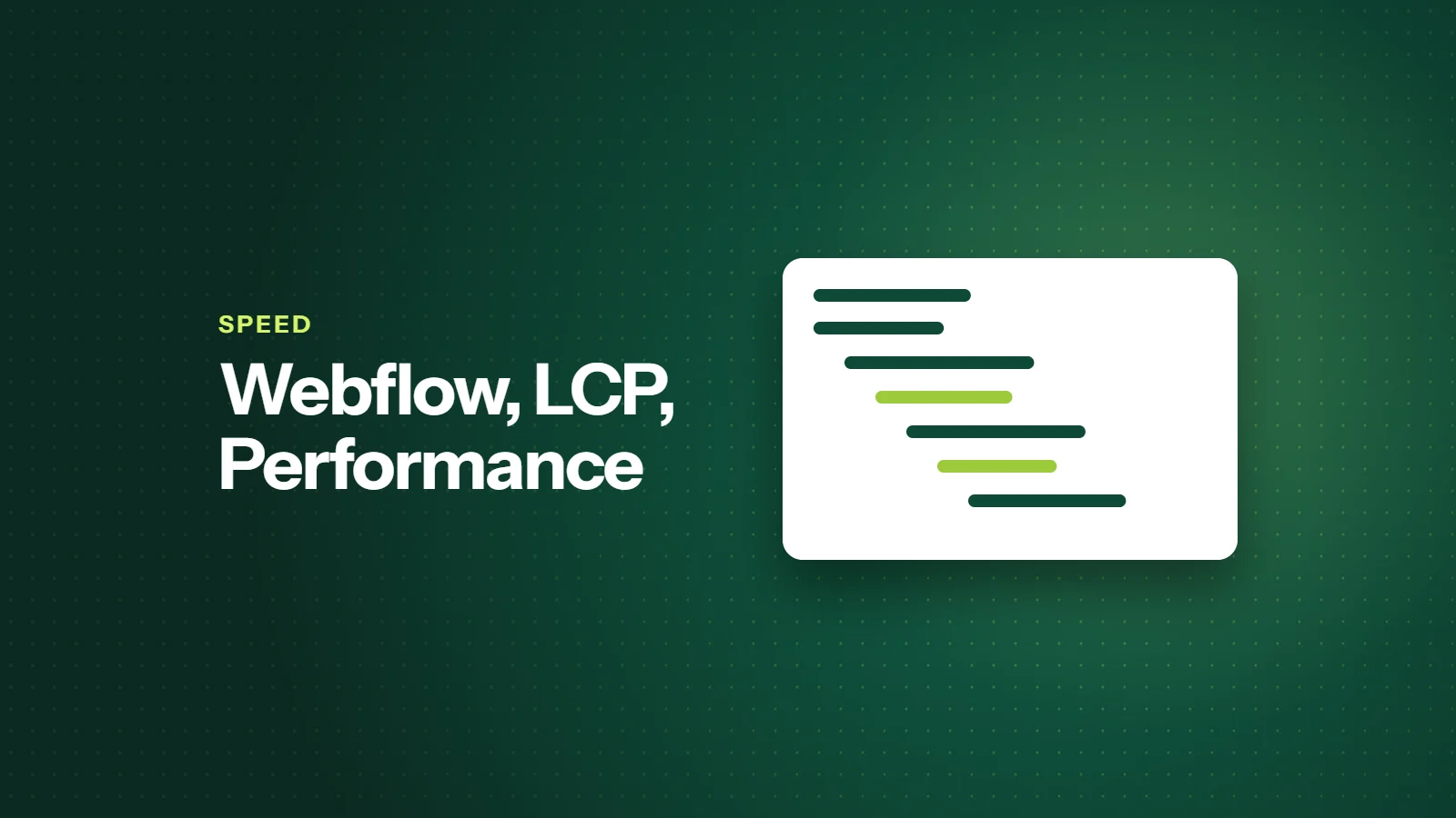 How to Find the LCP Element on a Webflow Page